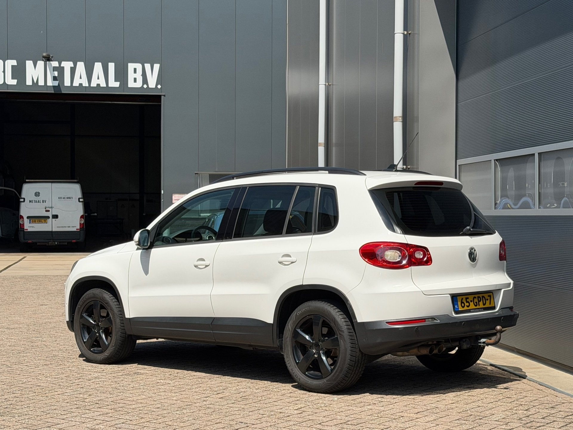 Volkswagen Tiguan 2.0 TSI Comfort&Design 4Motion bj.2008 Aut, Auto's, Automaat, Automatische klimaatregeling, Gebruikt, Zwart