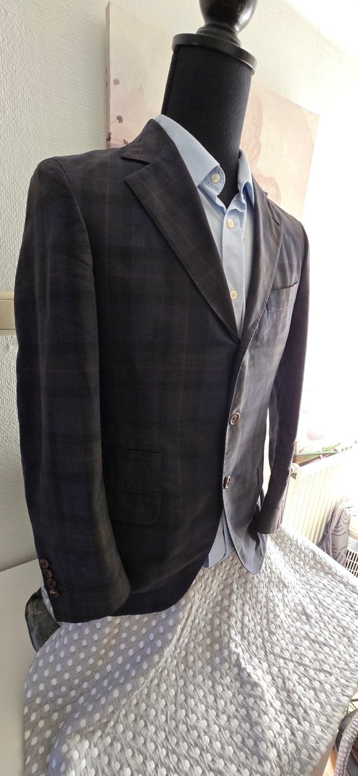 Brunello Cucinelli heren blazer zgan, Ophalen of Verzenden, Zo goed als nieuw, Maat 48/50 (M)