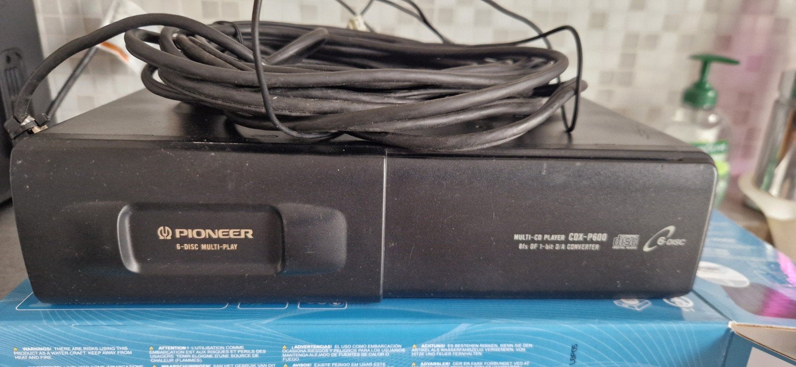Pioneer CDX-P600 cd wisselaar, Auto diversen, Ophalen of Verzenden