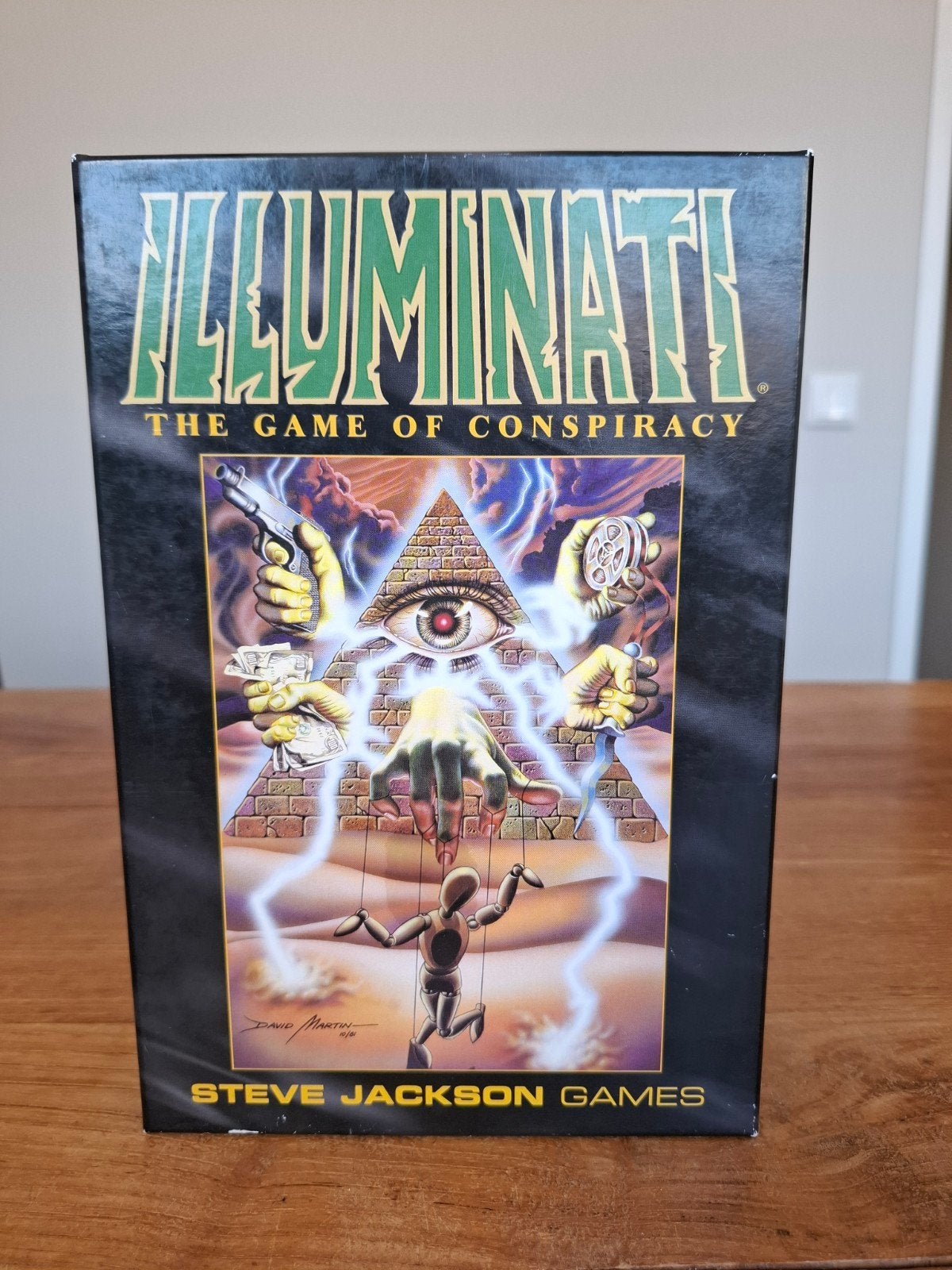 Illuminati: The Game of Conspiracy - Engelstalig Bordspel, Hobby en Vrije tijd, Vijf spelers of meer, Ophalen of Verzenden, Zo goed als nieuw