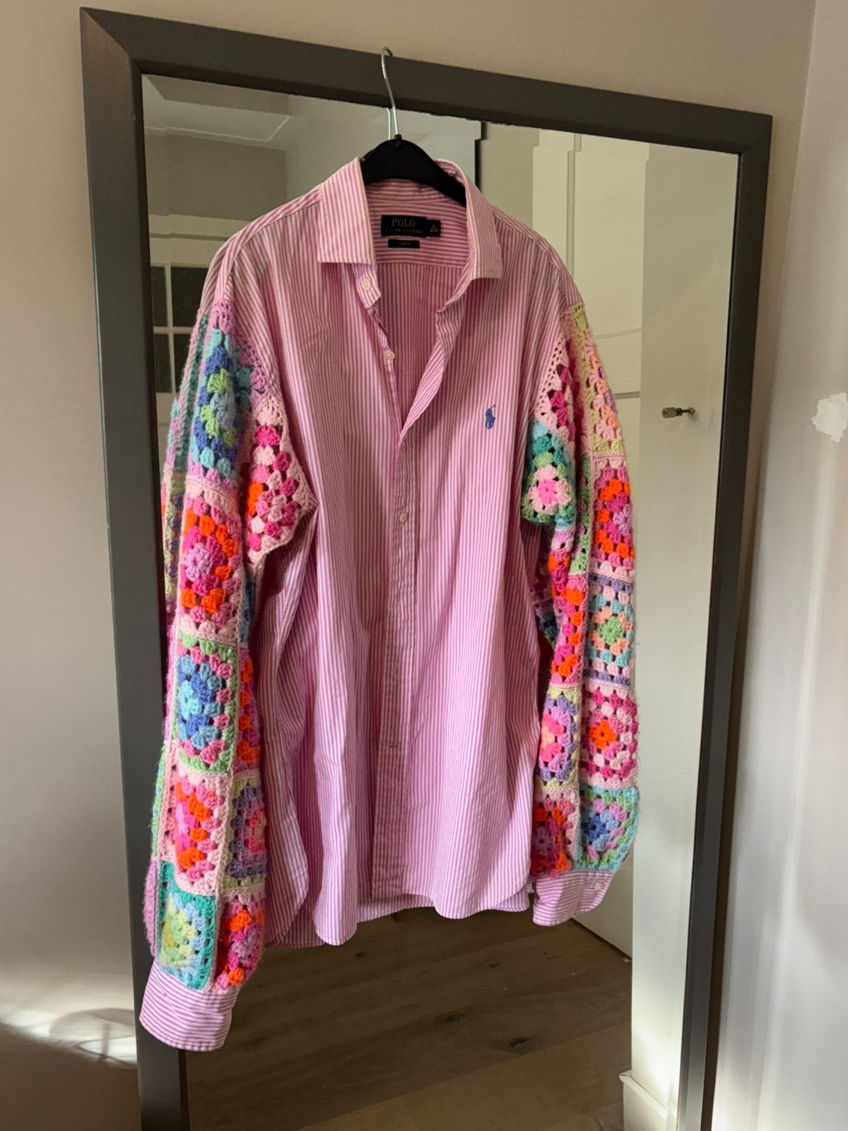 Ralph Lauren x Roja the label blouse, Ophalen of Verzenden, Zo goed als nieuw, Roze, Halswijdte 41/42 (L)