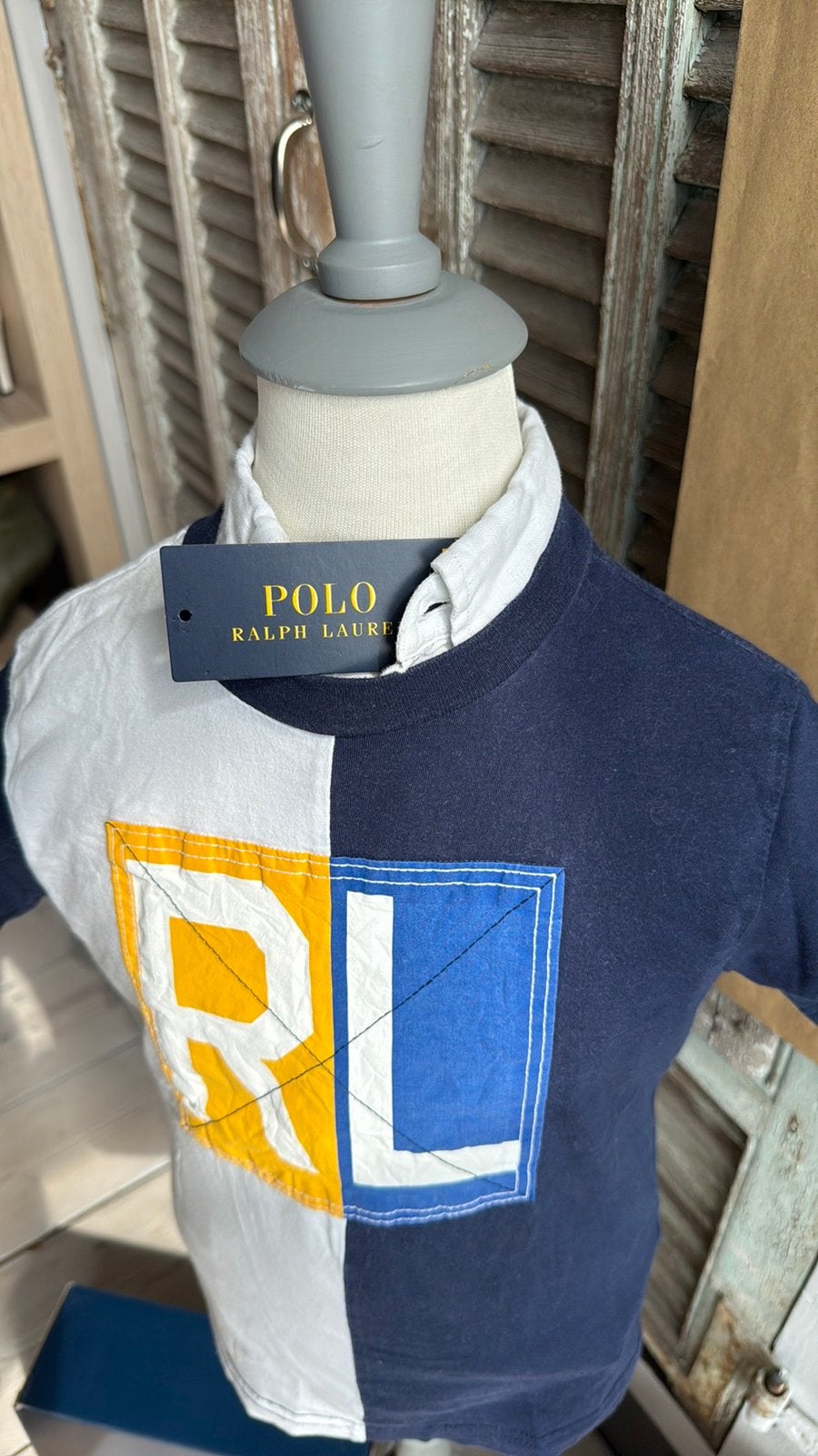 Prachtig RALPH LAUREN shirt size 6/maat 116, Ophalen of Verzenden, Zo goed als nieuw, Shirt of Longsleeve, Polo Ralph Lauren