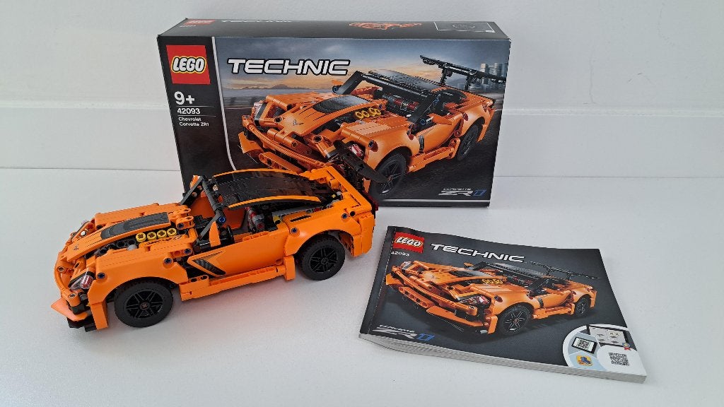 Lego Technic 42093 Chevrolet Corvette ZR1, Compleet, Lego, Ophalen of Verzenden, Zo goed als nieuw