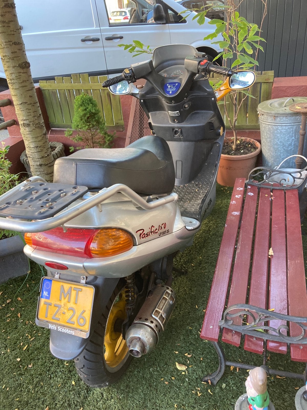 Bisan-Lifan Pacific 150 Scooter - Accu leeg, Ophalen, Gebruikt