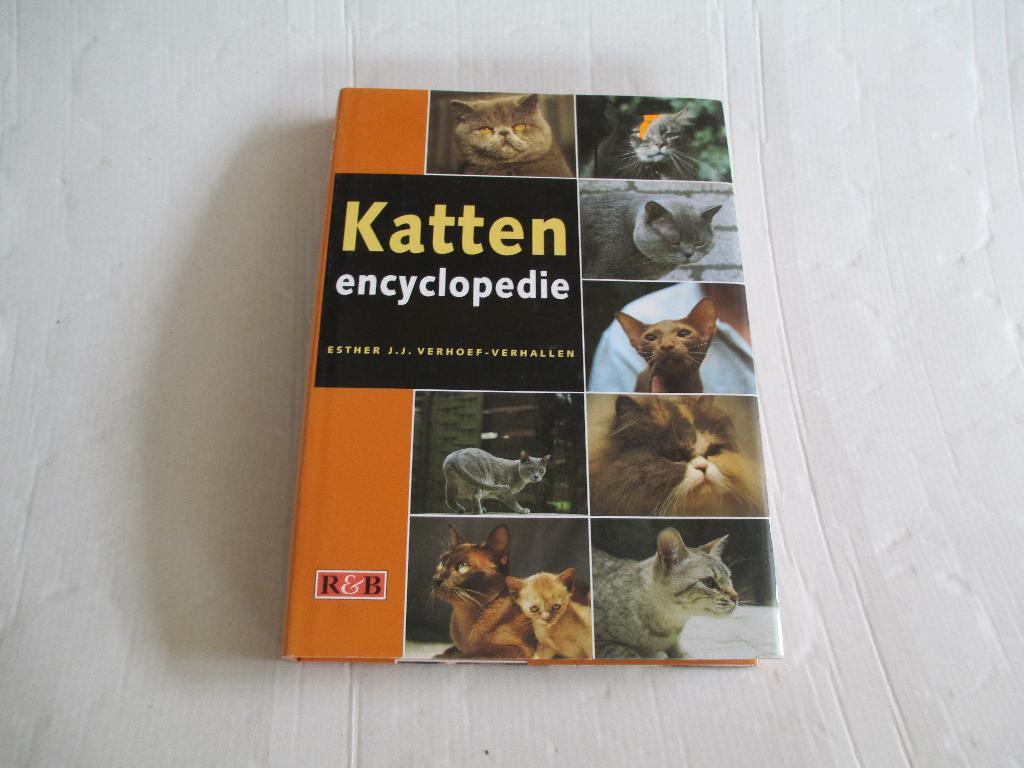 katten encyclopedie - esther j.j. verhoef-verhallen, Boeken, Ophalen of Verzenden, Zo goed als nieuw, Katten