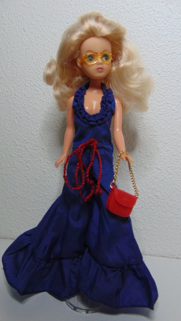 Mary Quant Daisy-pop uit de jaren 70 in Tango jumpsuit, Ophalen of Verzenden, Pop