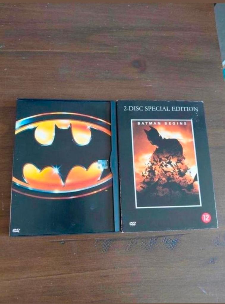 Batman 1989 en Batman Begins 2005., Vanaf 12 jaar, Ophalen of Verzenden, Zo goed als nieuw, Fantasy
