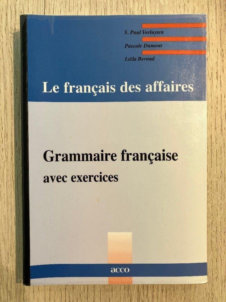 NIEUW Studieboek : "Le Français des affaires", Ophalen of Verzenden, Nieuw, S. Paul Verluyten, Pascal Dumont, Leïla Bernad