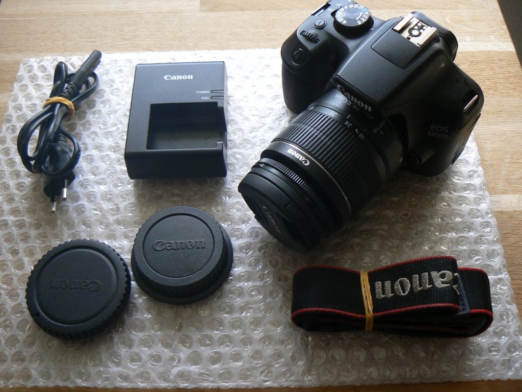Canon 1300D + 1200D + 1100D + 1000D + 500D en lenzen, Canon, Canon, Ophalen of Verzenden, Zo goed als nieuw