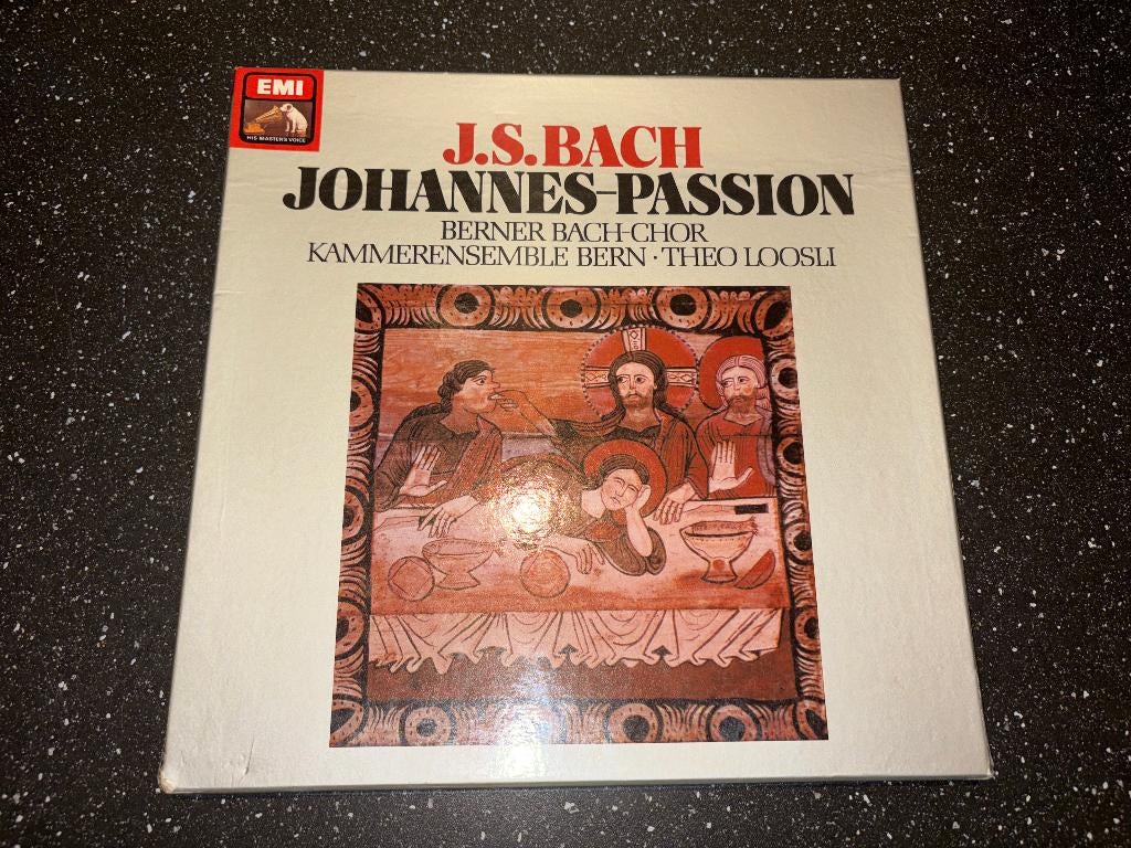 J.S. Bach.: Johannes- Passion olv. Théo Loosli, Verzenden, Overige formaten, Zo goed als nieuw, Barok