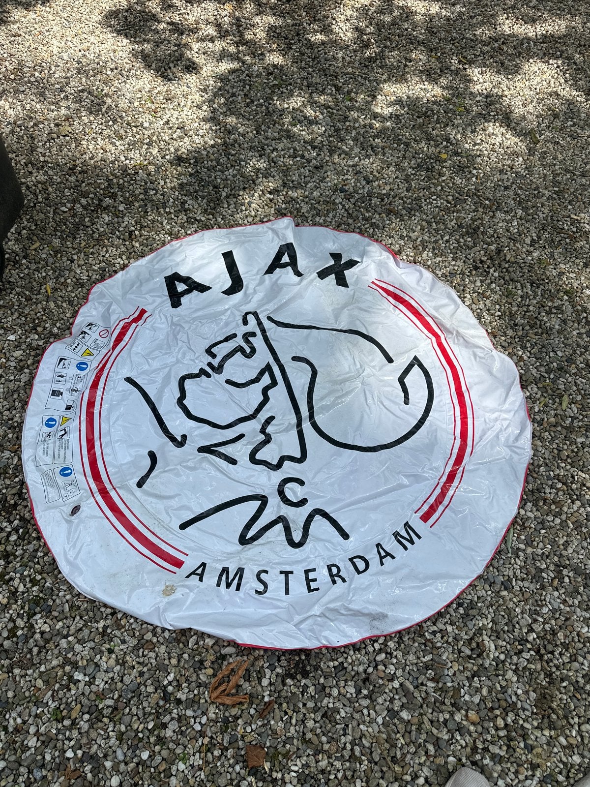 Ajax Opblaasbaar Zwemvlot - Perfect voor Fans!, Ophalen, Gebruikt, Overige typen