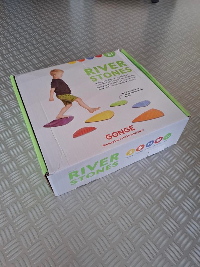 Gonge River Stones - Balans en Coördinatie Speelgoed, Kinderen en Baby's, Ophalen of Verzenden, Zo goed als nieuw, Jongen of Meisje
