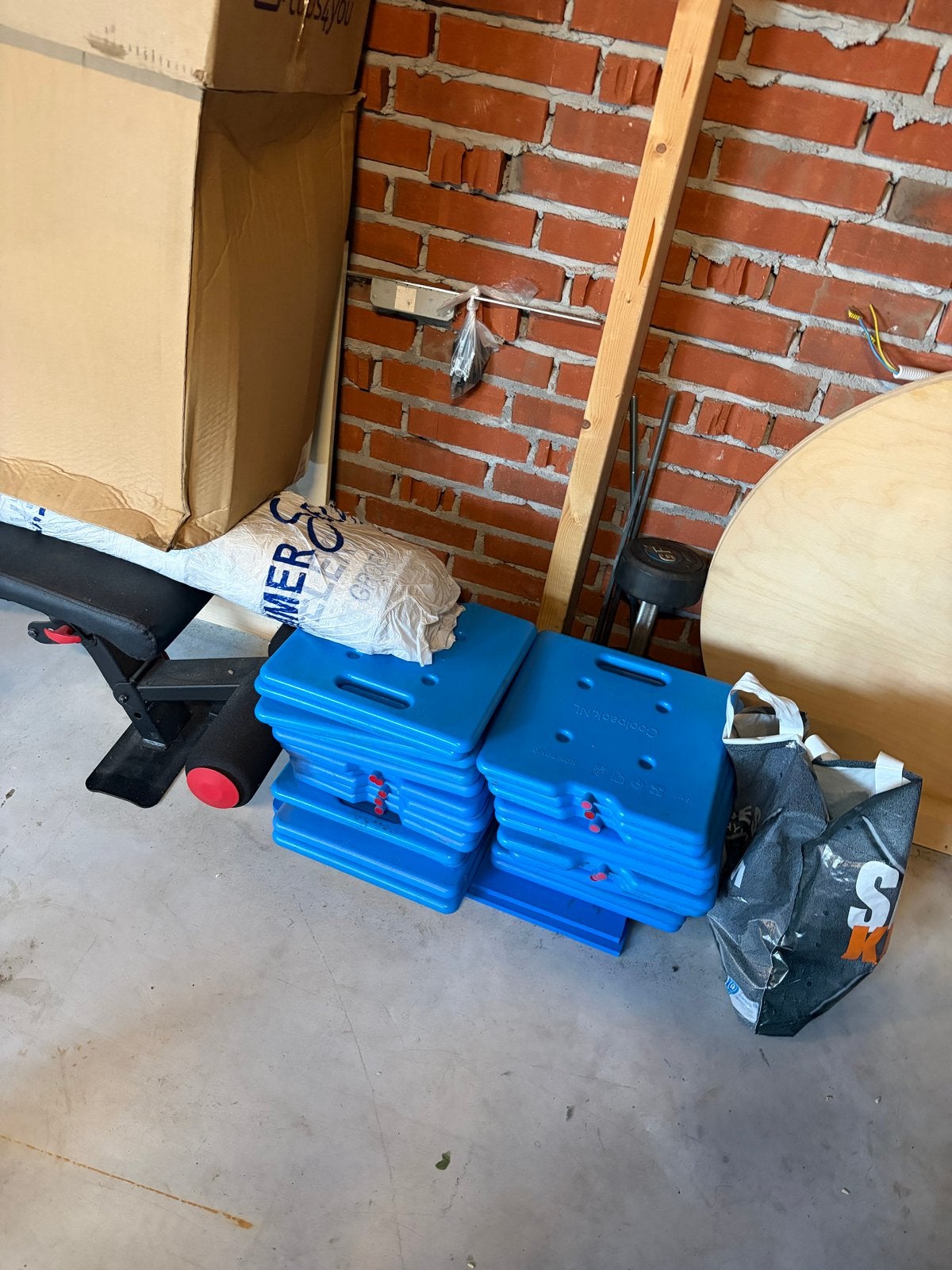 28 Koelplaten voor koelbox of koeltas, Ophalen of Verzenden, Gebruikt, Koel-accessoire