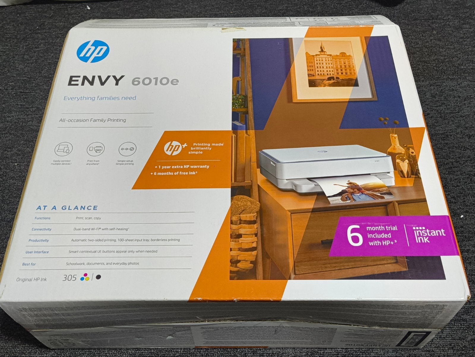 HP Envy 6010e All-in-One Wifi Printer - Zo goed als nieuw, Computers en Software, Ophalen, Inkjetprinter, All-in-one, Draadloos
