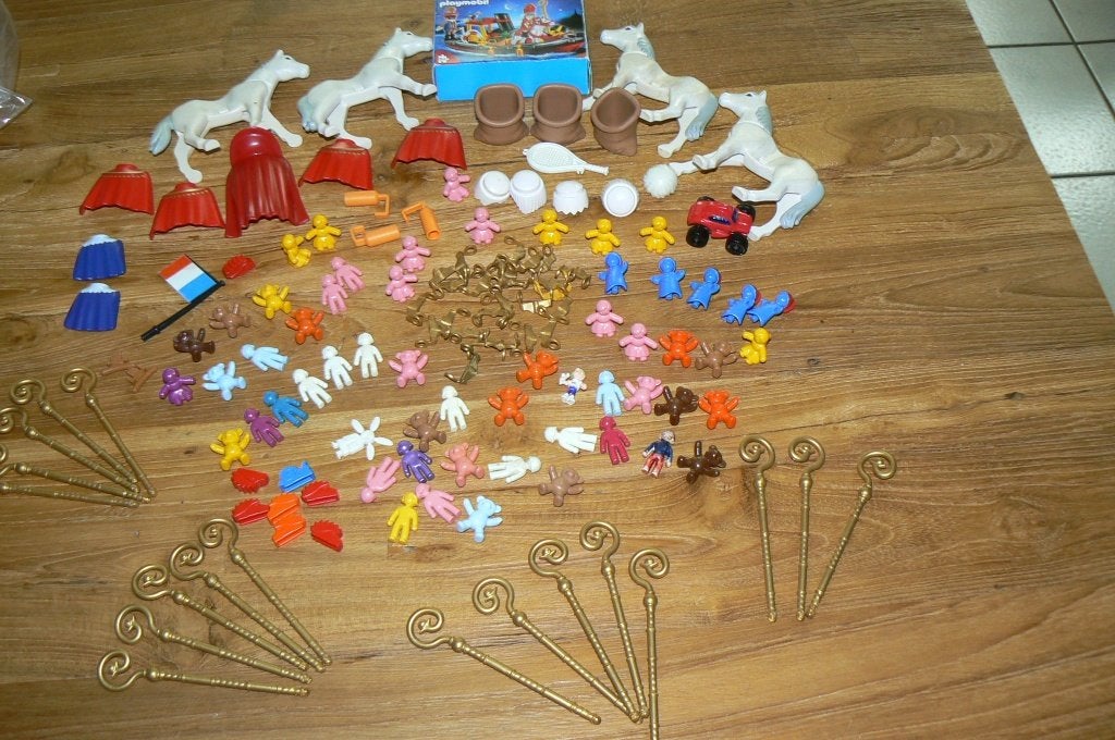 playmobil onderdelen sint en piet, Ophalen of Verzenden, Gebruikt, Losse onderdelen