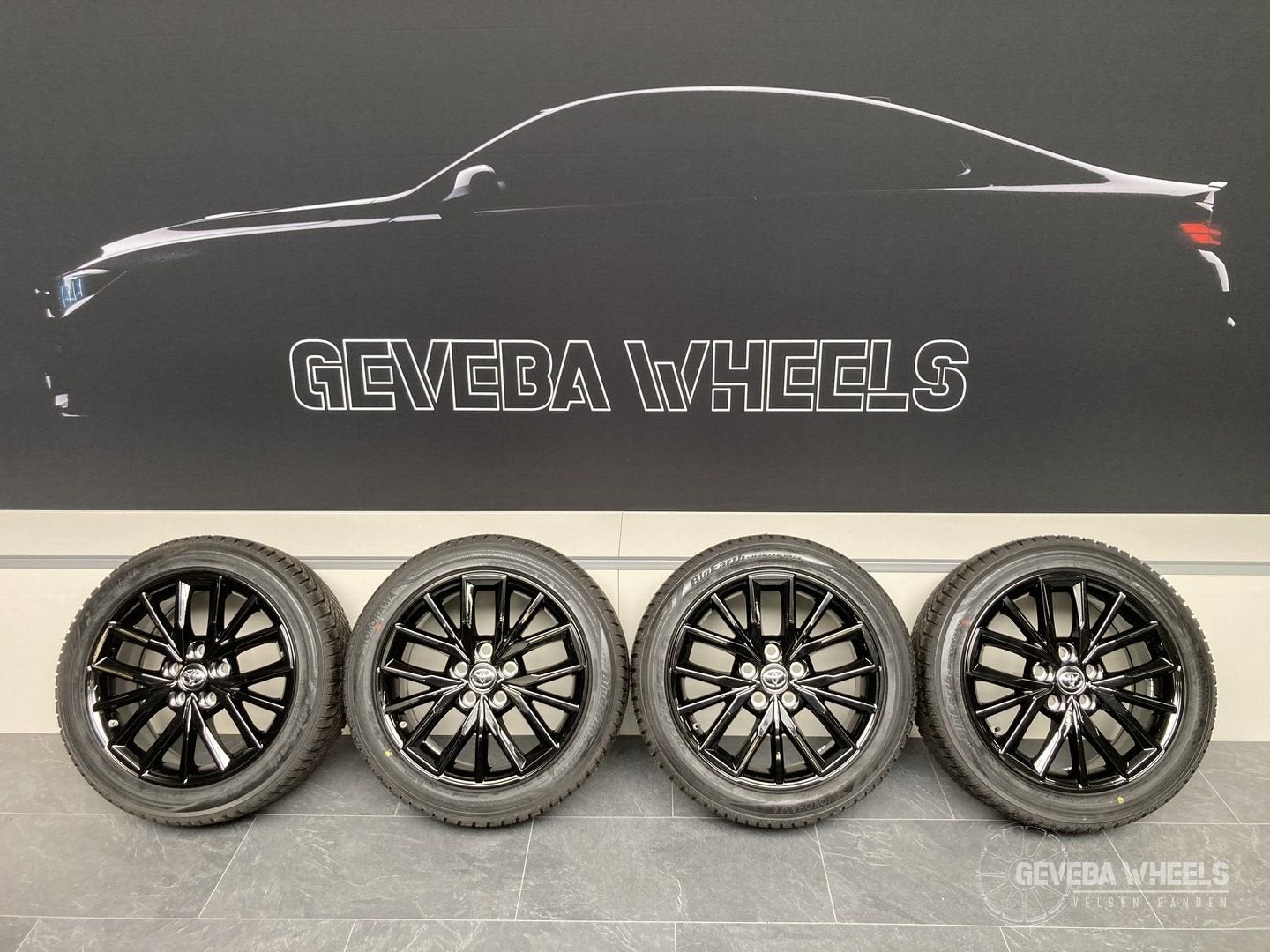 17” originele Toyota Corolla XII velgen winterbanden 5x114.3, Auto-onderdelen, Gebruikt, -, -, Banden en Velgen