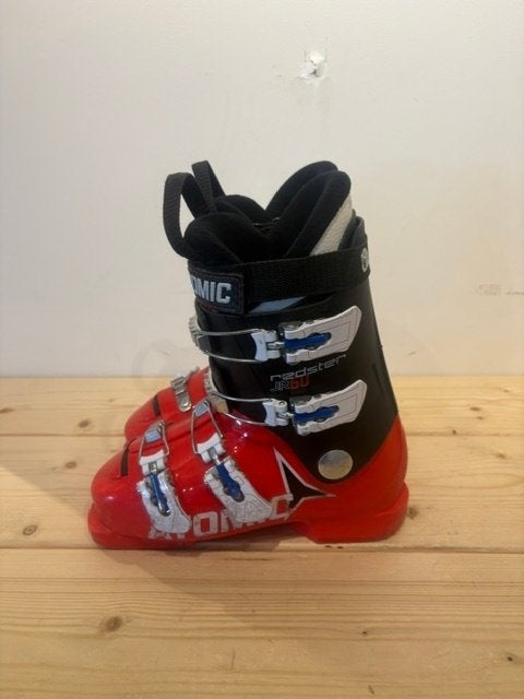 Atomic Redster Jr 60 Kinder skischoenen maat 23.5(37) Netjes, Info@atomic.com, Gebruikt, 100 tot 140 cm, Schoenen