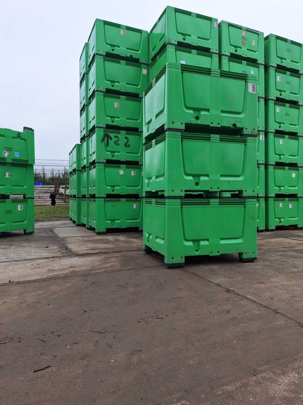 palletboxen fruitkisten slowfeeder voorraadkisten, 100 cm of meer, 60 cm of meer, Ophalen of Verzenden, 50 cm of meer