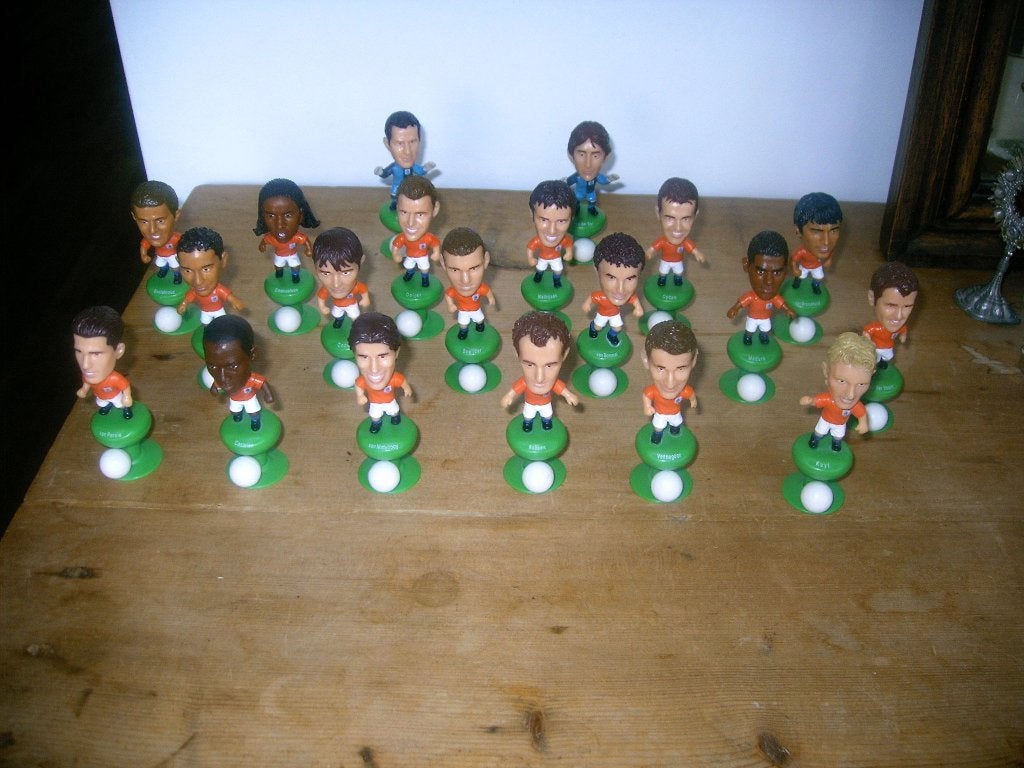 Super de boer. 20 Voetbalpoppetjes Nederlands elftal wk 2006, Verzamelen, Ophalen of Verzenden, Zo goed als nieuw, Overige binnenlandse clubs