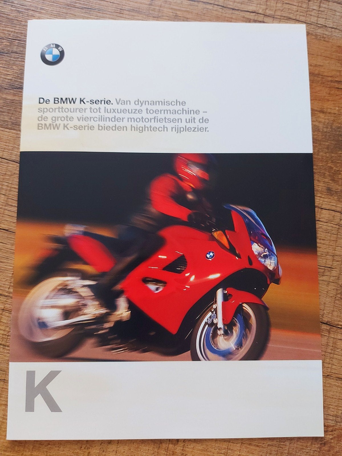 1998 Bmw K serie motorfiets folder NL, Ophalen of Verzenden, BMW