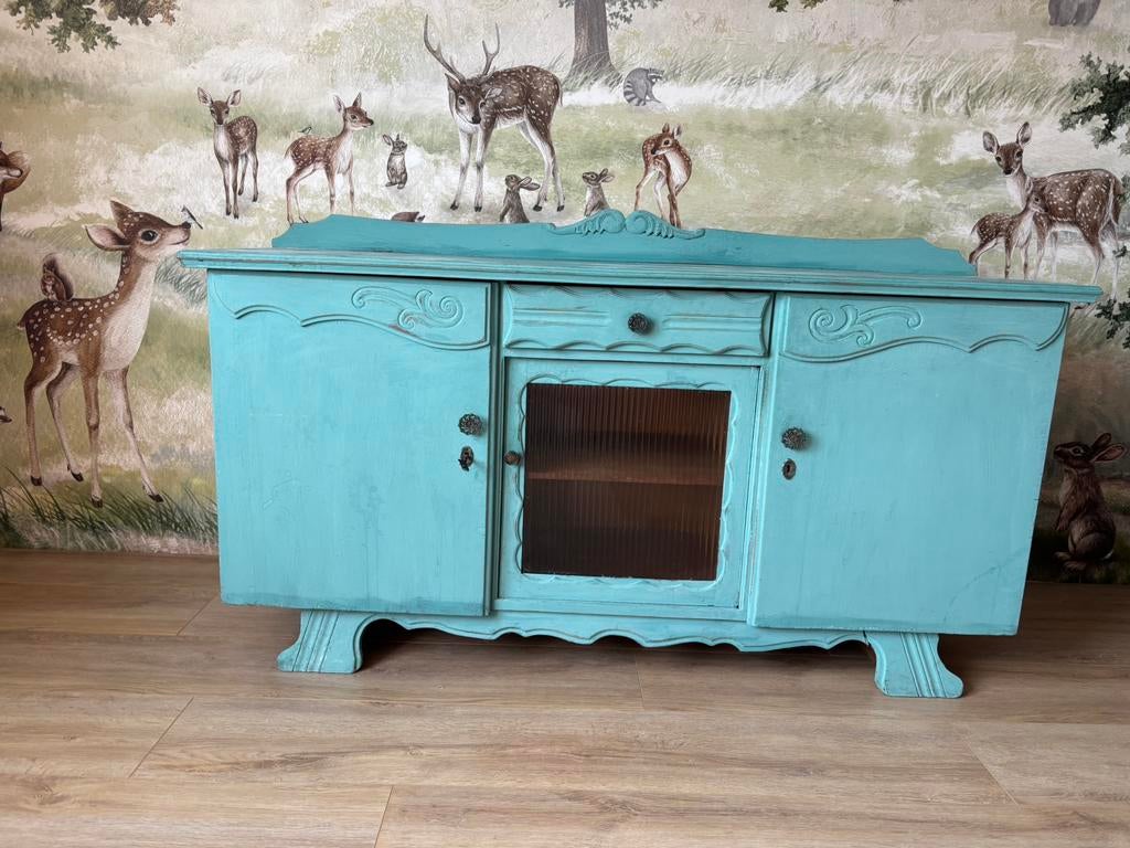 Dressoir, Overige materialen, Gebruikt, Met deur(en), 150 tot 200 cm