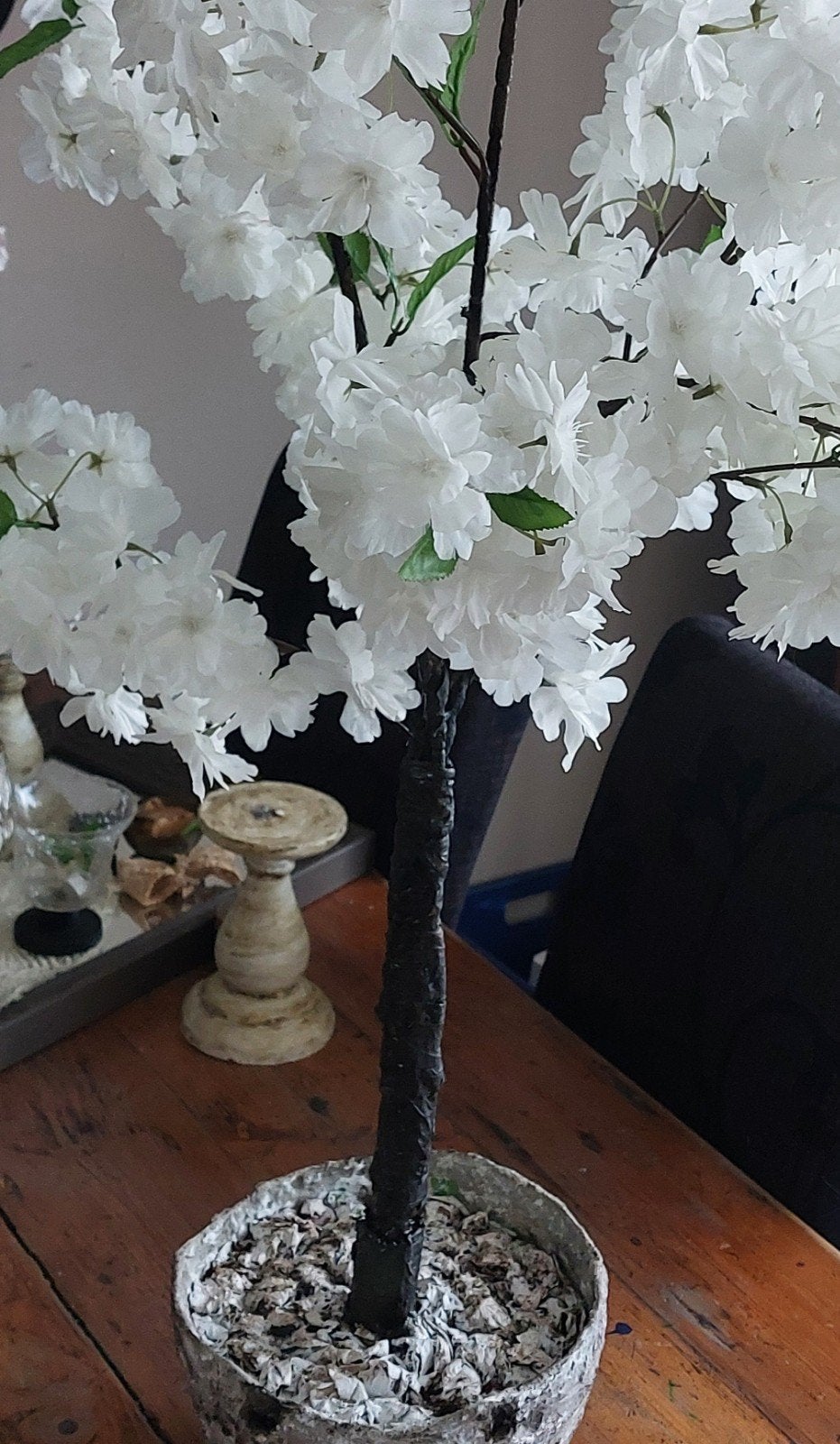 mooie bloesemboom handgemaakt, Ophalen, 100 cm, Overige materialen, Nieuw