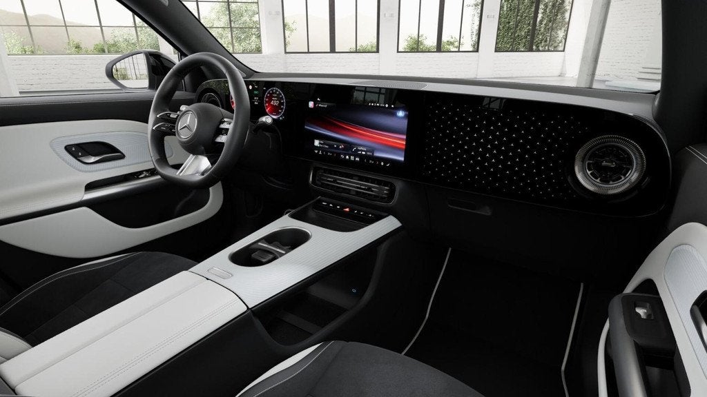 Mercedes-Benz GLB 250+ Business Solution AMG 85.5 kWh / Nu t, Auto's, Mercedes-Benz, Achterwielaandrijving, 607 km, Zwart, Automatische klimaatregeling