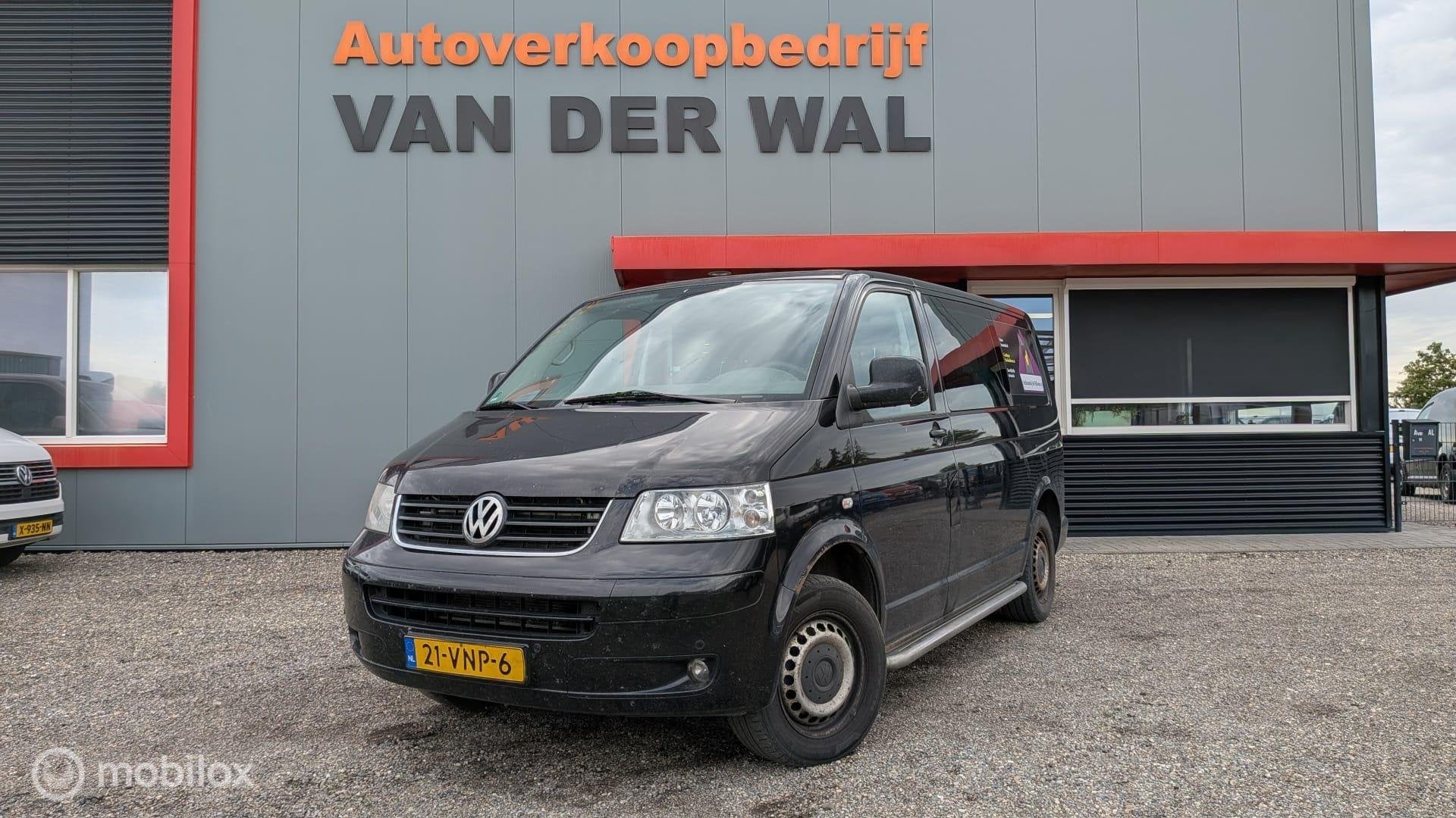 Volkswagen Transporter 2.5 TDI 300 / Marge bus., Gebruikt, Zwart, Volkswagen, 2500 kg