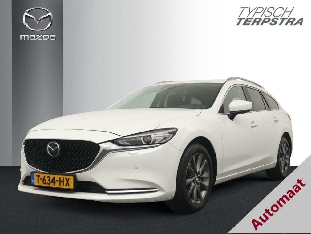 Mazda 6 Sportbreak Skyactiv-G 165 Automaat Centre-Line / Tre, Auto's, 1998 cc, Stof, Gebruikt, 4 cilinders