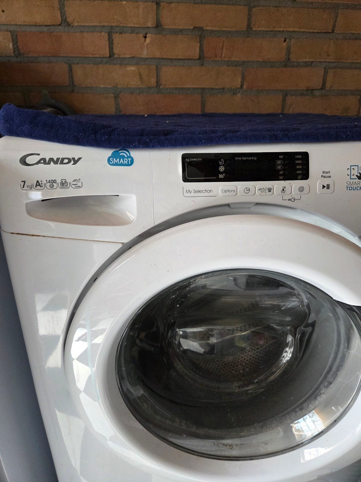 Perfecte staat wasmachine en droogtrommel, Witgoed en Apparatuur, Wasmachines, Ophalen, Zo goed als nieuw, 1200 tot 1600 toeren