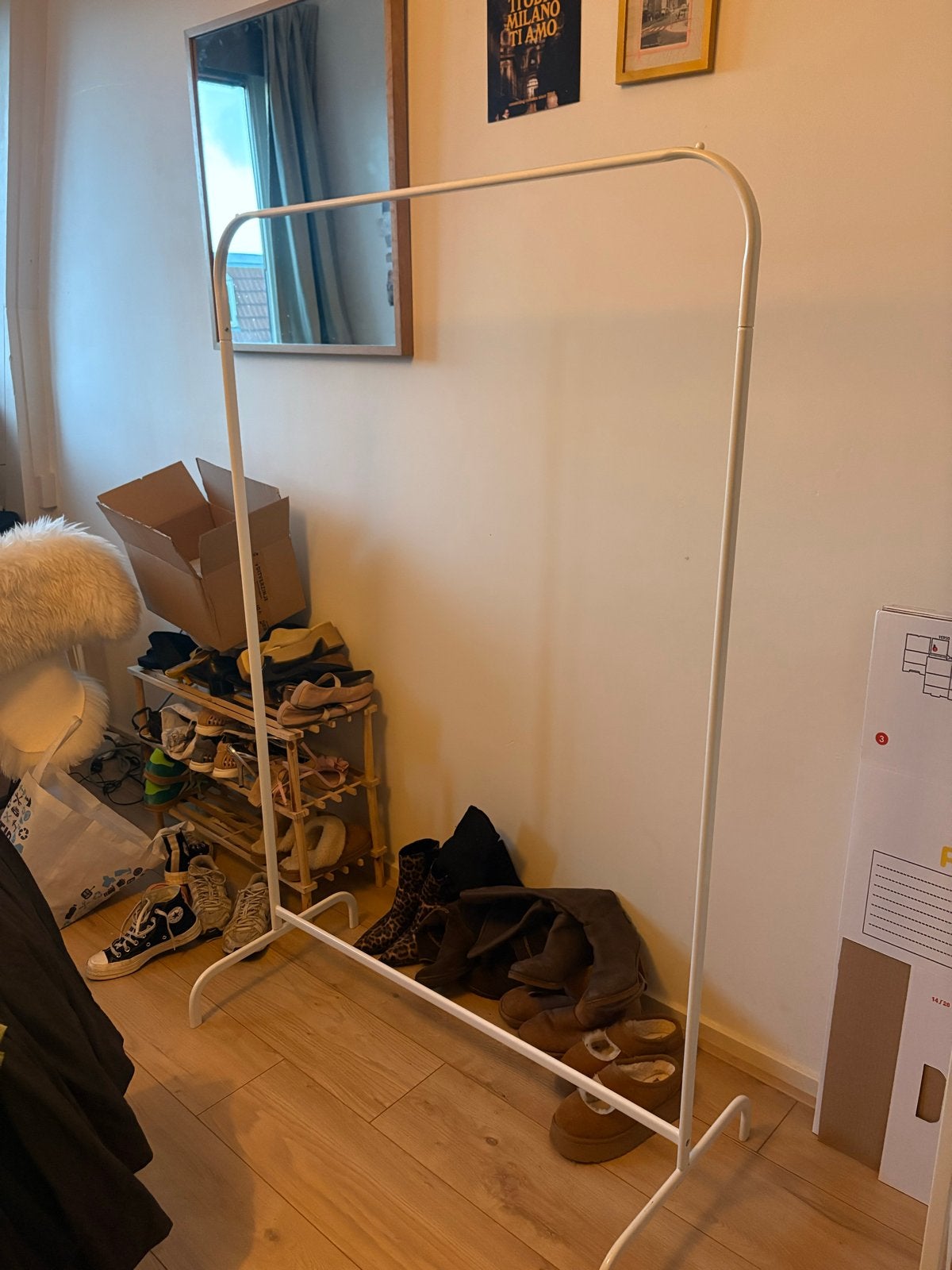 Ikea Kledingrek - Wit, Kleding | Dames, Kledingrekken, Ophalen, Gebruikt