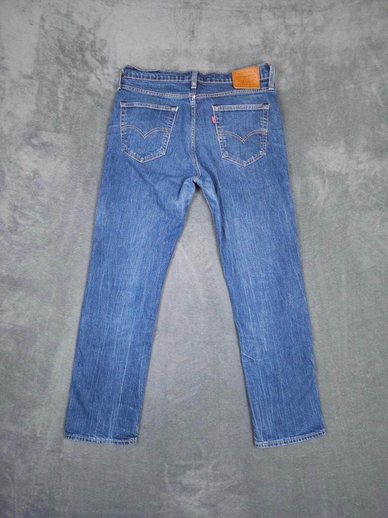 Levis 514 Broek W34 L32 Straight Fit Blauw Denim Jeans., Blauw, ., Ophalen of Verzenden, Zo goed als nieuw