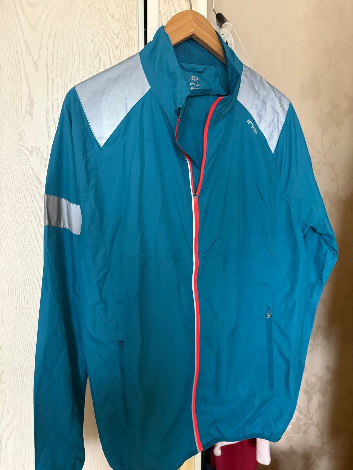 Heren hardloopjasje KIPRUN by Decathlon, maat XL, Ophalen of Verzenden, Zo goed als nieuw, Maat 56/58 (XL), Blauw