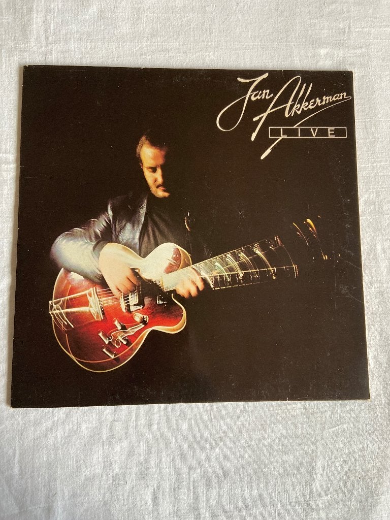 jan akkerman  -  live, LP, Ophalen of Verzenden, Zo goed als nieuw, 12 inch