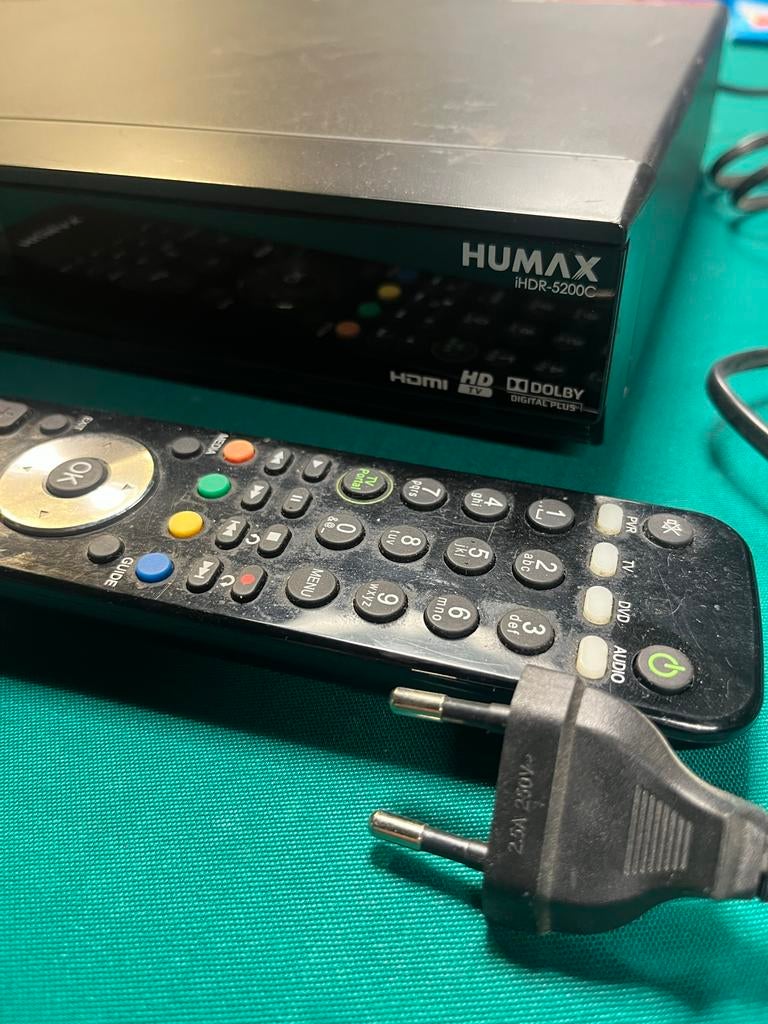 Humax iHDR-5200C digitale ontvanger met afstandsbediening, Ophalen, Gebruikt, Harddiskrecorder