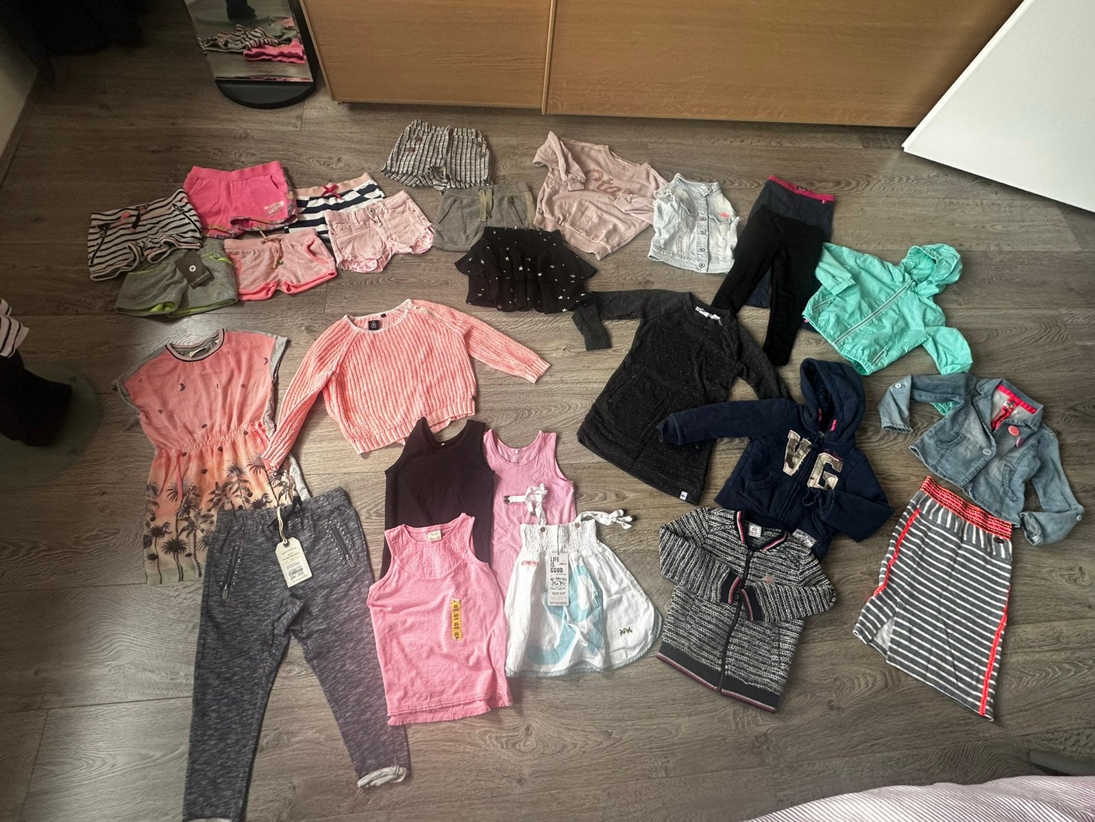 Groot kleding pakket meiden maat 110/116, Ophalen of Verzenden, Zo goed als nieuw, Maat 110