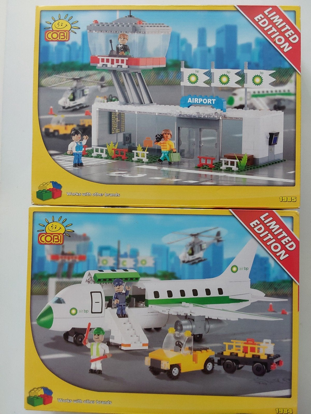 Cobi Airport 🆕️ (in seal) + Cobi 🛩Vliegtuig 🆕️ (in seal), Ophalen of Verzenden, Nieuw, Overige merken