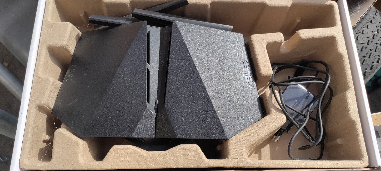 ASUS AX11000 Dual-Band Wi-Fi 6 Gaming Router, Ophalen of Verzenden
