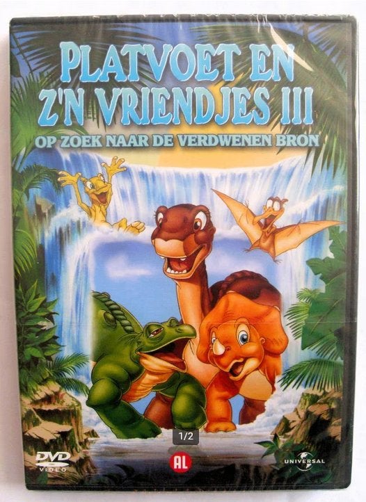 Platvoet en z'n vriendjes 3 (originele dvd) III - NIEUW !!!, Nederlands, Europees, Tekenfilm, Alle leeftijden