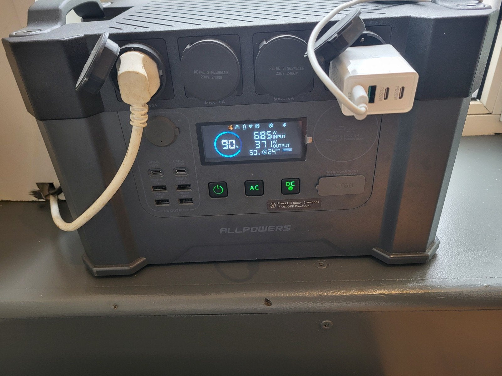 ALLPOWERS Draagbare Power Station - Perfect voor onderweg, Ophalen, Zo goed als nieuw, Oplaadbaar