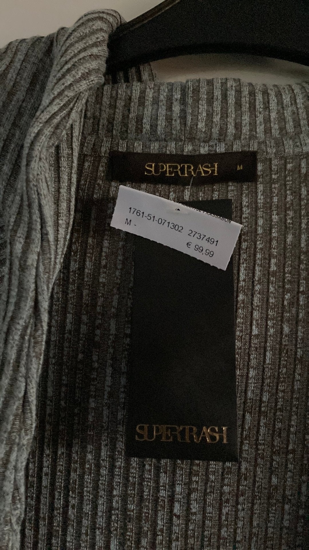 Supertrash vest nieuw M, Ophalen of Verzenden, Nieuw, Maat 38/40 (M), Blauw
