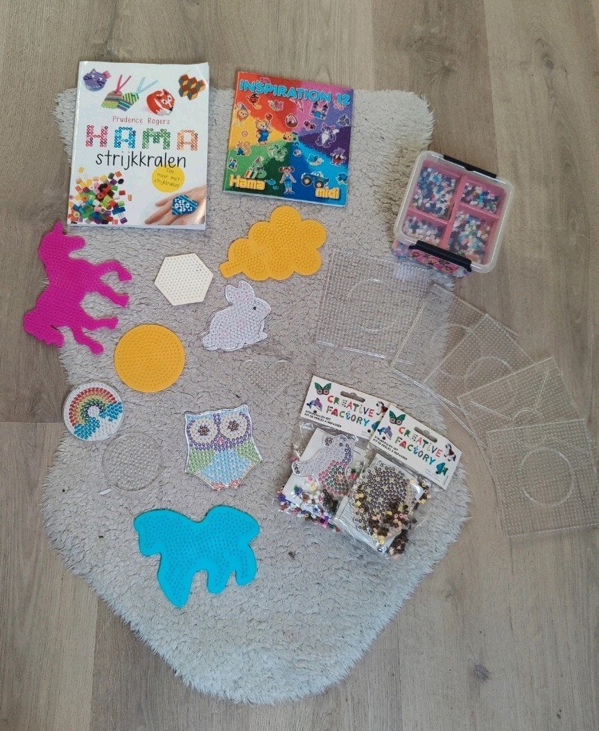 Hama Strijkkralen Boek & Knutselmateriaal, Dieren, Meerkleurig, Ophalen of Verzenden, Zo goed als nieuw