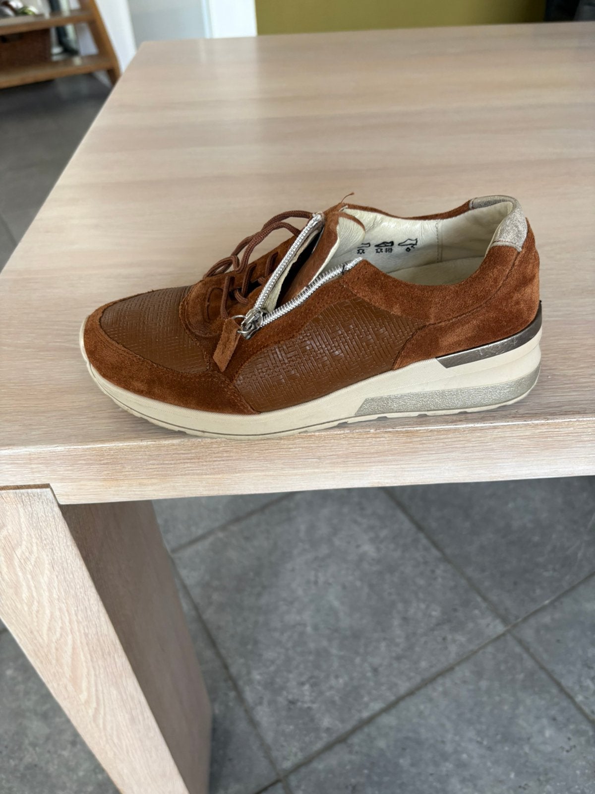 Waldlaufer sneakers, maat 38, Ophalen of Verzenden, Zo goed als nieuw, Zwart, Sneakers of Gympen