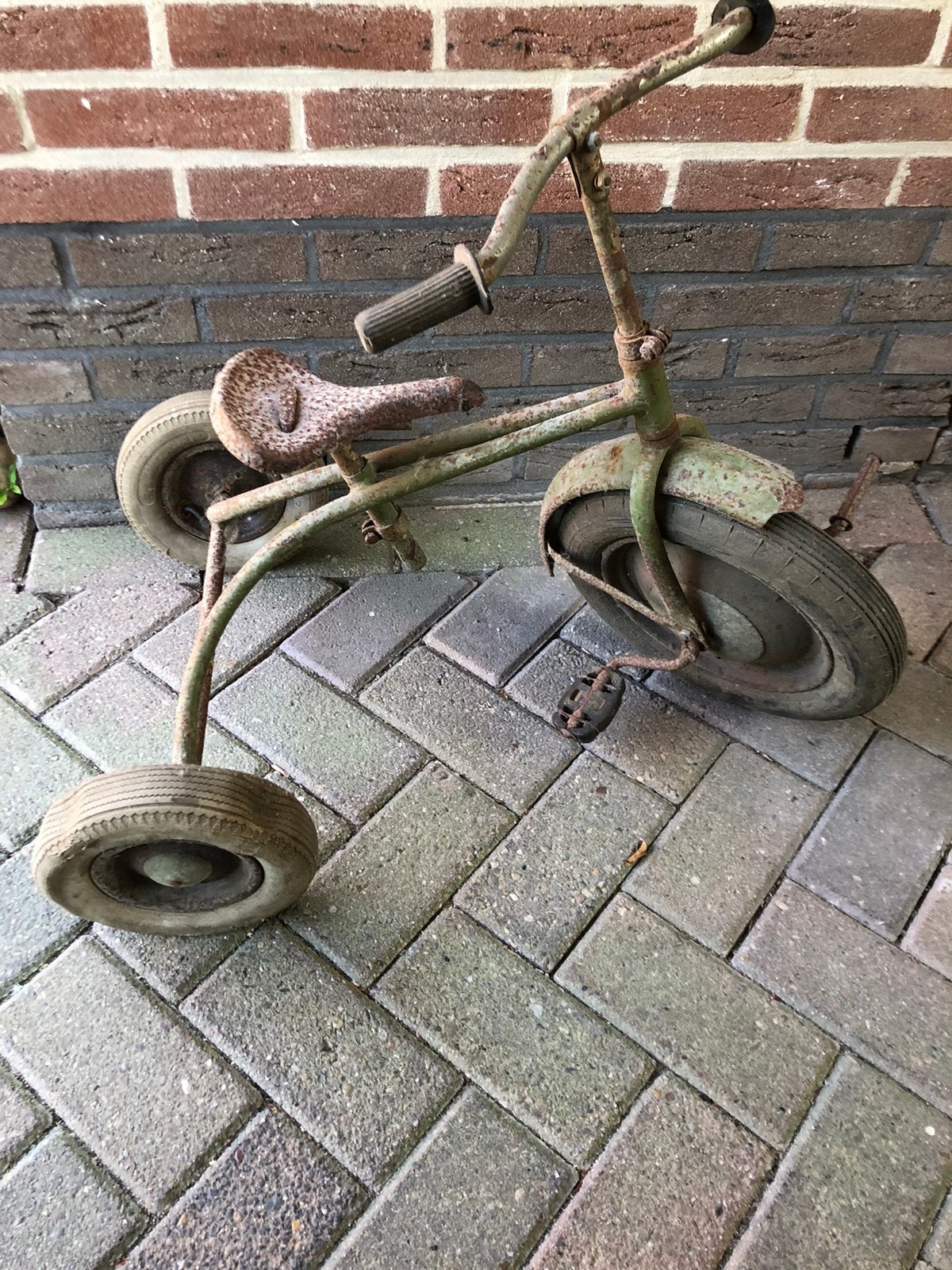 Antieke driewieler kinderfietsje, Antiek en Kunst, Ophalen
