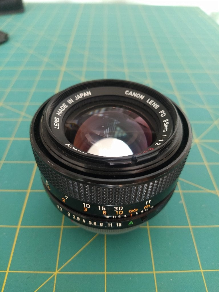 Canon FD 55mm f1.2 SSC, Canon, Refurbished, Ophalen of Verzenden, Standaardlens