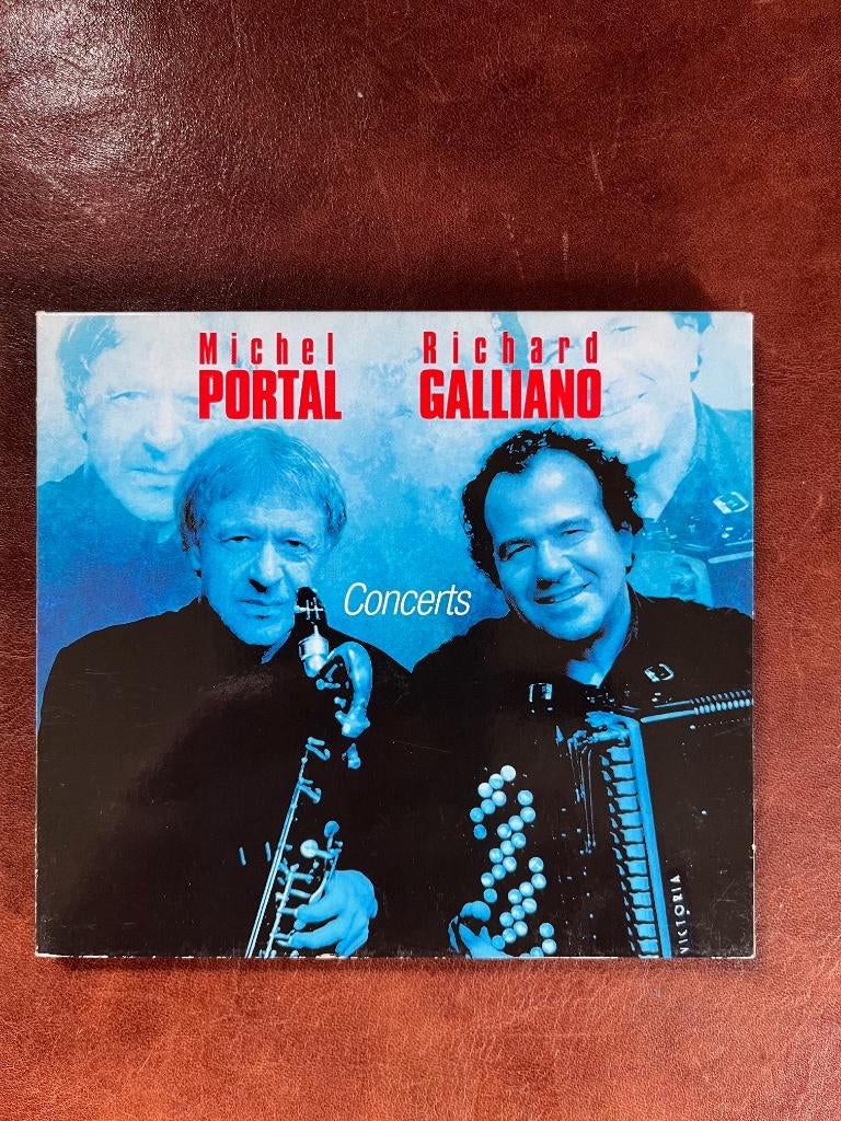Michel Portal, Richard Galliano, Concerts, Dreyfus, CD, Verzenden, 1980 tot heden, Zo goed als nieuw, Jazz