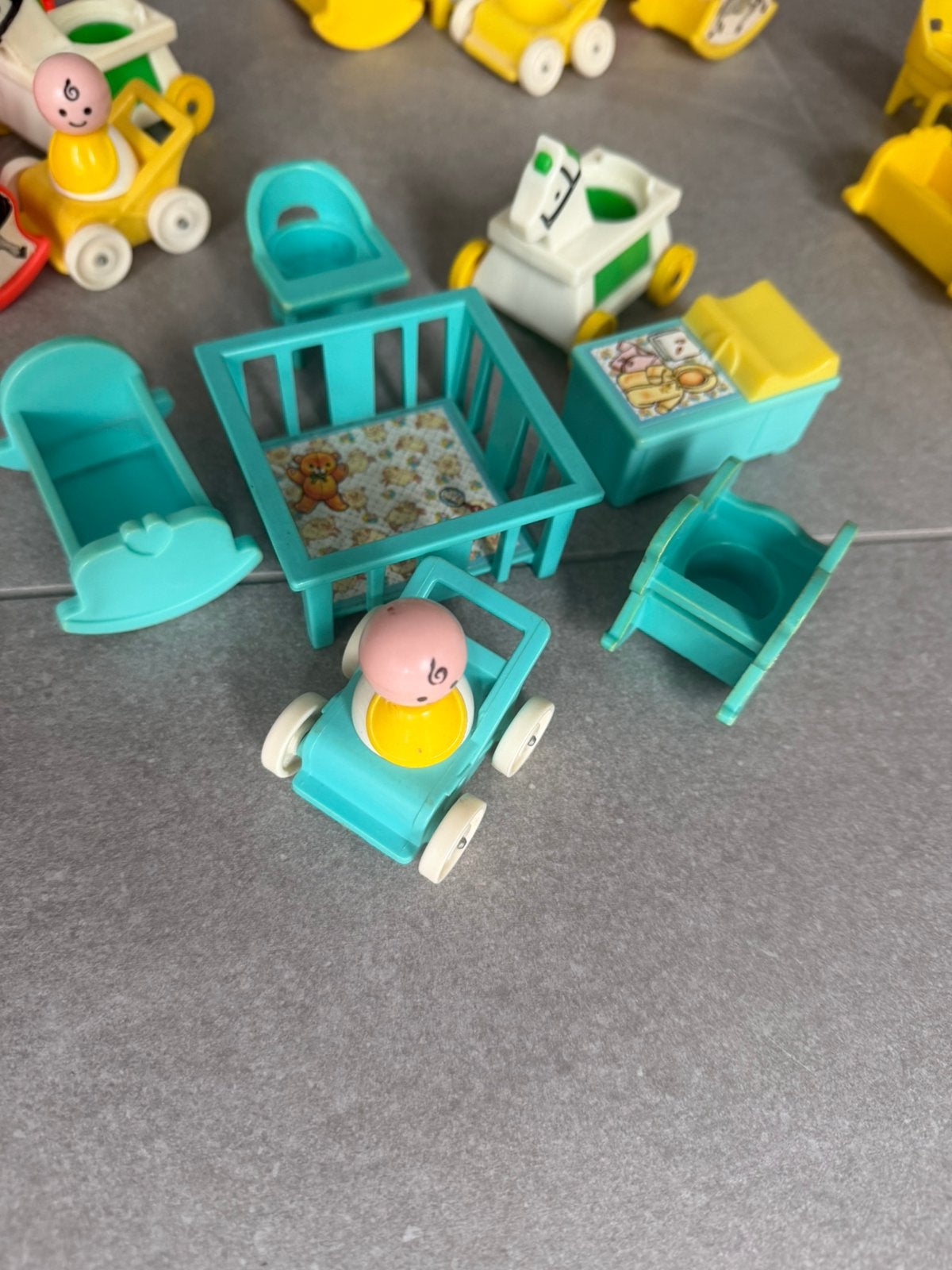 Fisher price vintage, Ophalen of Verzenden, Zo goed als nieuw, Speelset