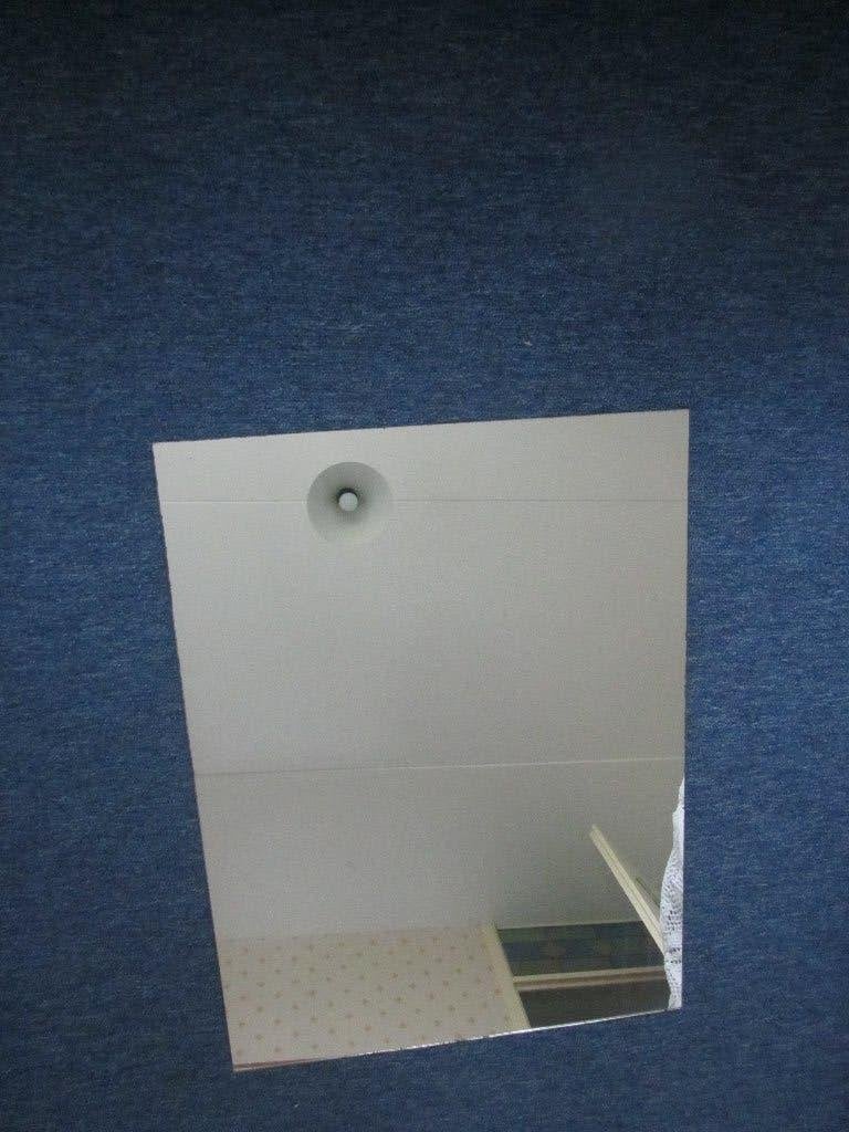 Stuk Spiegelglas, 45x60 cm, Huis en Inrichting, Woonaccessoires | Spiegels, Ophalen, Minder dan 50 cm, Zo goed als nieuw, Minder dan 100 cm