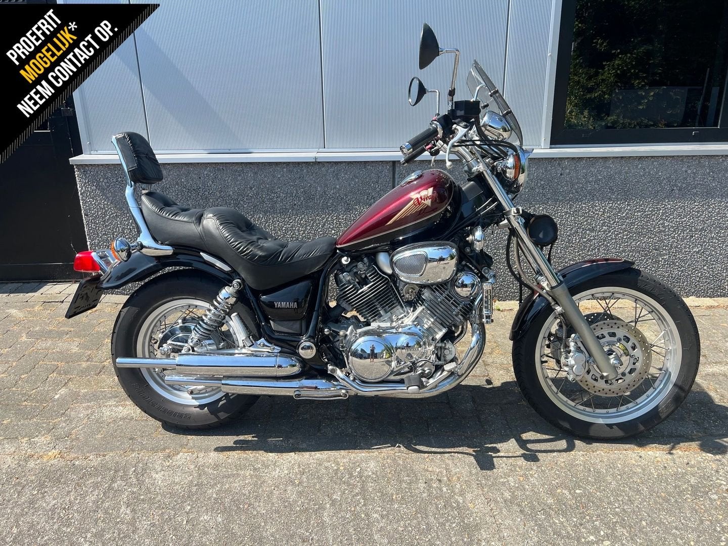 *VERKOCHT* YAMAHA XV 750 VIRAGO (bj 08-1995) 41DKM, ZEER NET, 2 cilinders, Bedrijf, Onbekend, 749 cc