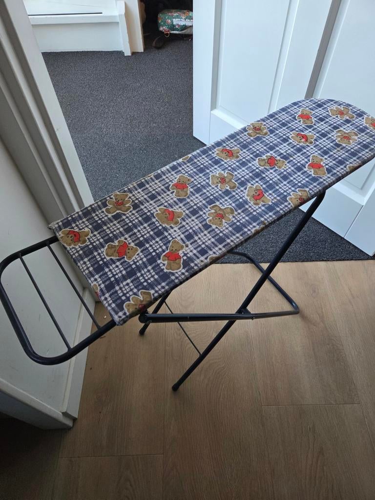 Kinder strijkplank, Ophalen